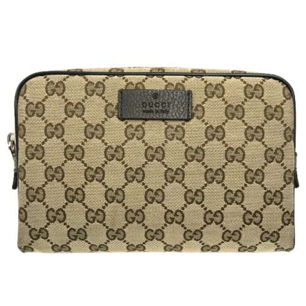 Gucci GG Body Bum Crossbody Belt Bag Waist Crossbody Leather Brown - Picture 3 of 10